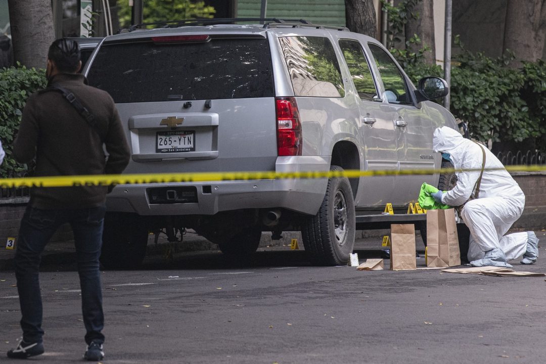 Atentado a Omar García Harfuch, el 26 de junio de 2020. Foto Octavio Gómez