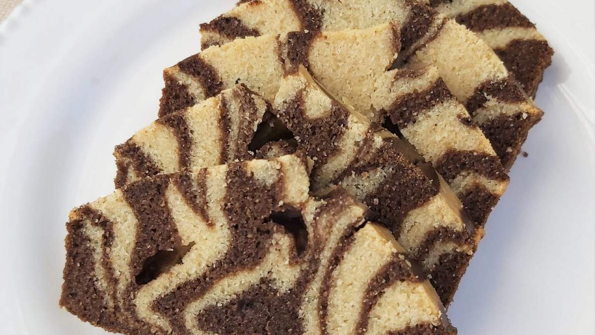 Budín marmolado. Fuente: (Instagram)