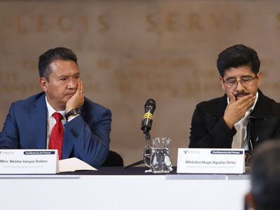 Hugo Aguilar y el presidente de la OAJ niegan presión en renuncia inesperada de magistrada