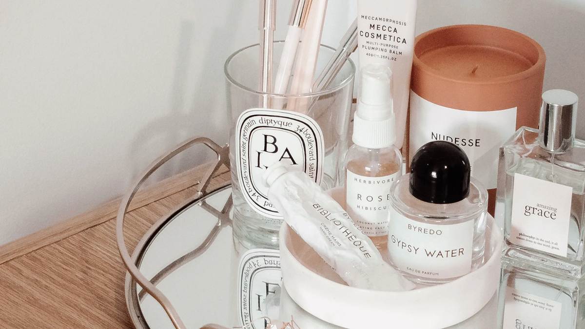 Frascos de perfume. Fuente: (Instagram)