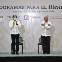 López Obrador anuncia el rescate financiero del gobierno de Colima