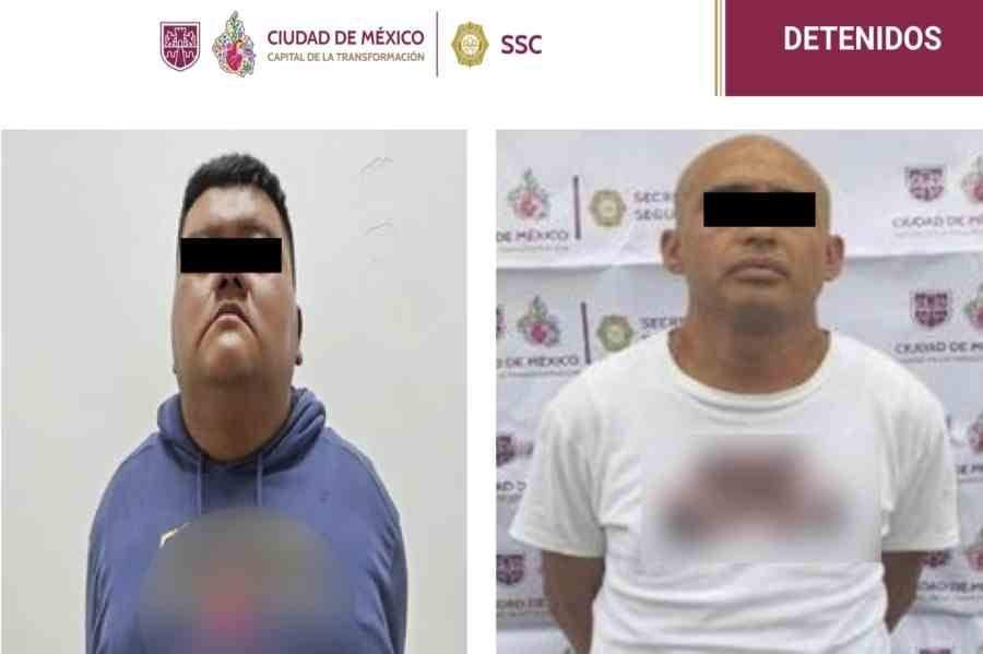 Detienen a dos hombres por asalto en que extranjera recibió disparo tras cambiar divisas en el AIFA