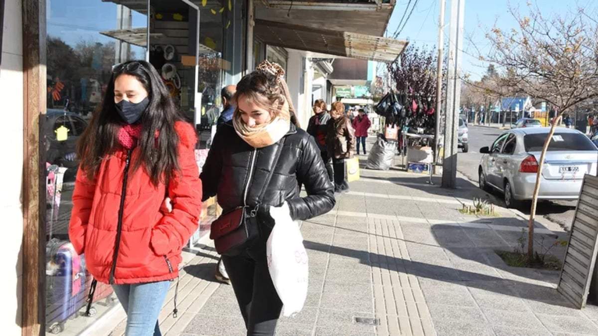Soleado y frío en Neuquén. Fuente: (Twitter)