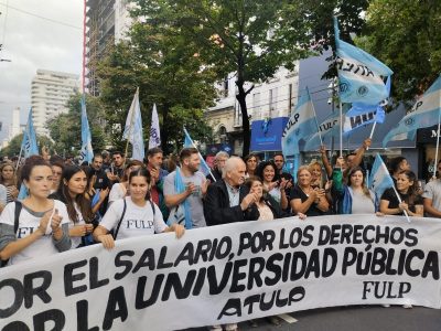 Comienza otro paro universitario contra el veto a la Ley de Financiamiento