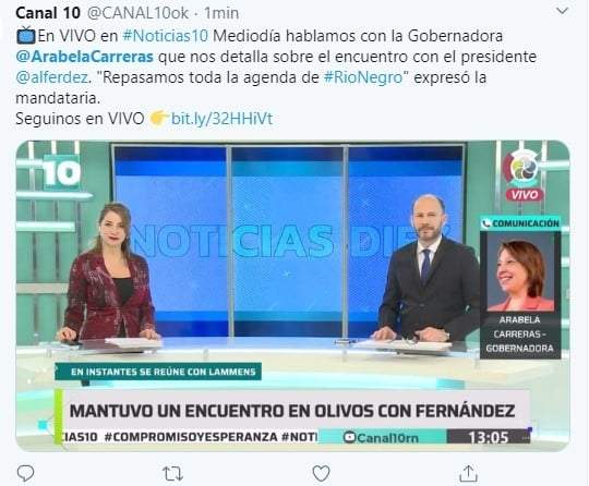Tuit de Canal 10