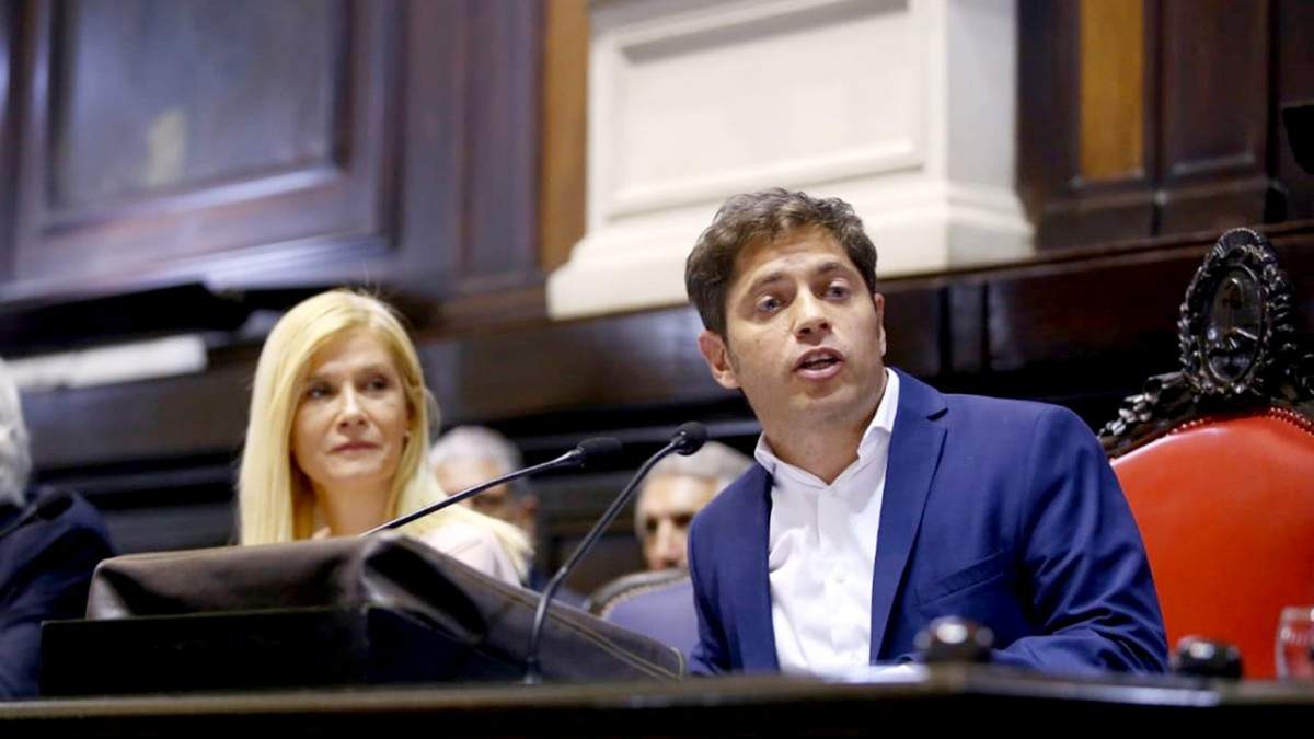 Gobernador bonaerense Axel Kicillof. Fuente: (Twitter)