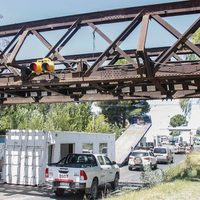 Diez meses demandarán los trabajos en el puente ferroviario