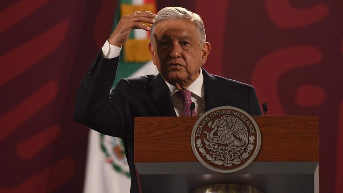 El presidente Andrés Manuel López Obrador en la mañanera