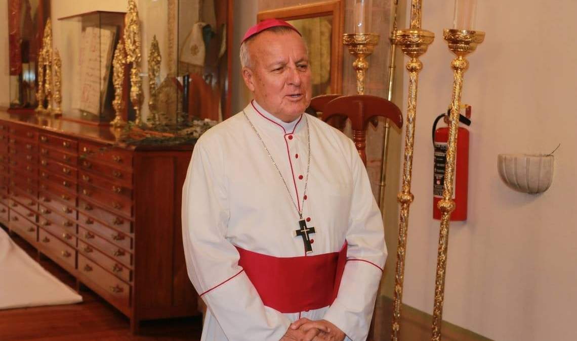 El arzobispo de la arquidiócesis de San Luis Potosí, Jesús Carlos Cabrero