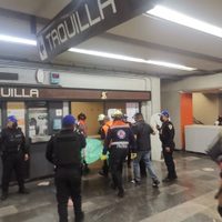 Una persona murió al ser arrollada por un convoy en la estación Chilpancingo de la Línea 9