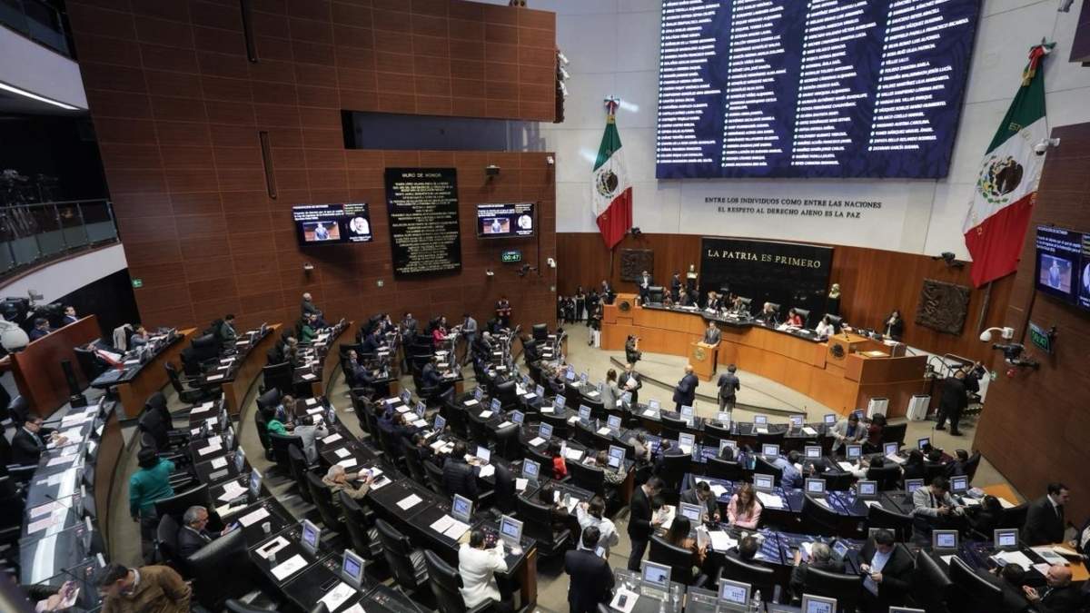 El pleno del Senado de la República