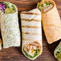 Wraps de masa casera, la receta perfecta para comer sano en los días de calor sin prender el fuego