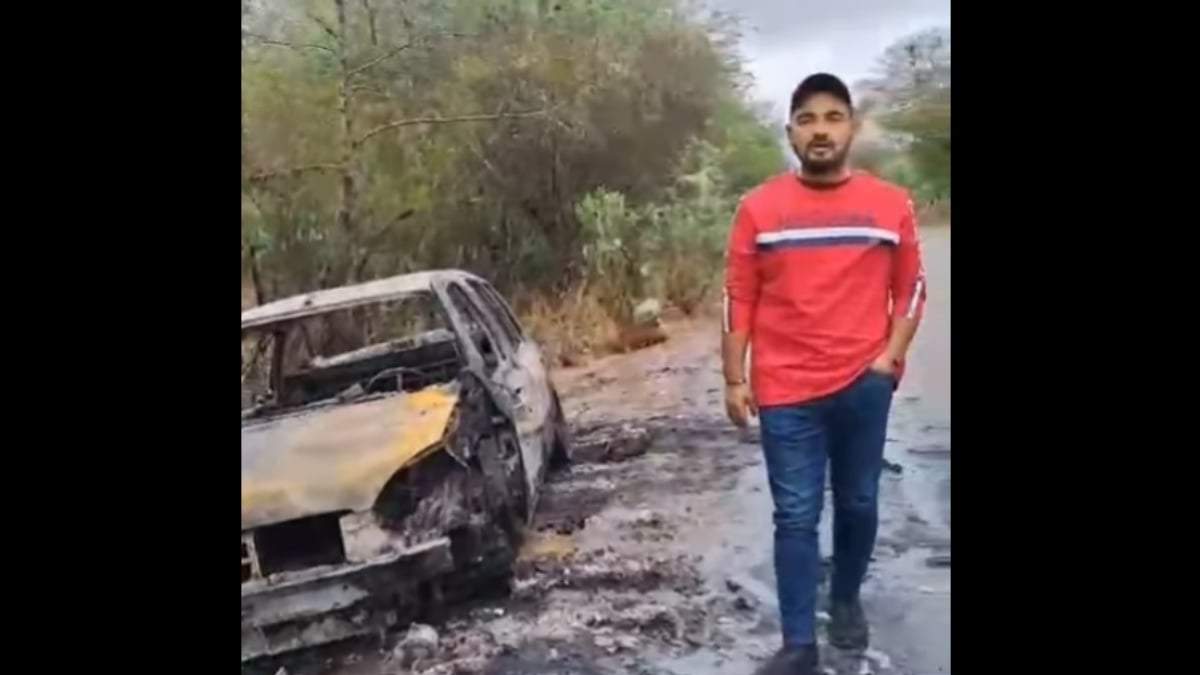 El candidato Josué Soni Cortés ya había denunciado el incendio del vehículo de uno de sus promotores