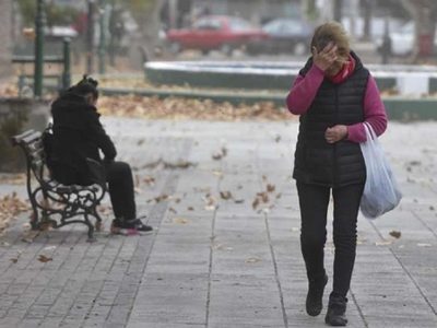 Clima en Neuquén: tras las lluvias llegan las nevadas en la cordillera y el viento al valle