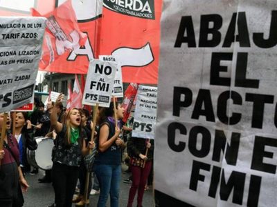 Para la Izquiera, el "idilio" entre el Frente de Todos y el FMI  ya es "indisimulable"