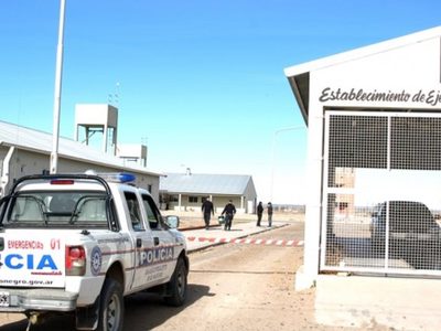 Se escapó un preso de la cárcel de Cipolletti