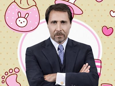 "La alegría es inmensa": Eduardo Feinmann le dio la bienvenida a Esmeralda, su primera hija