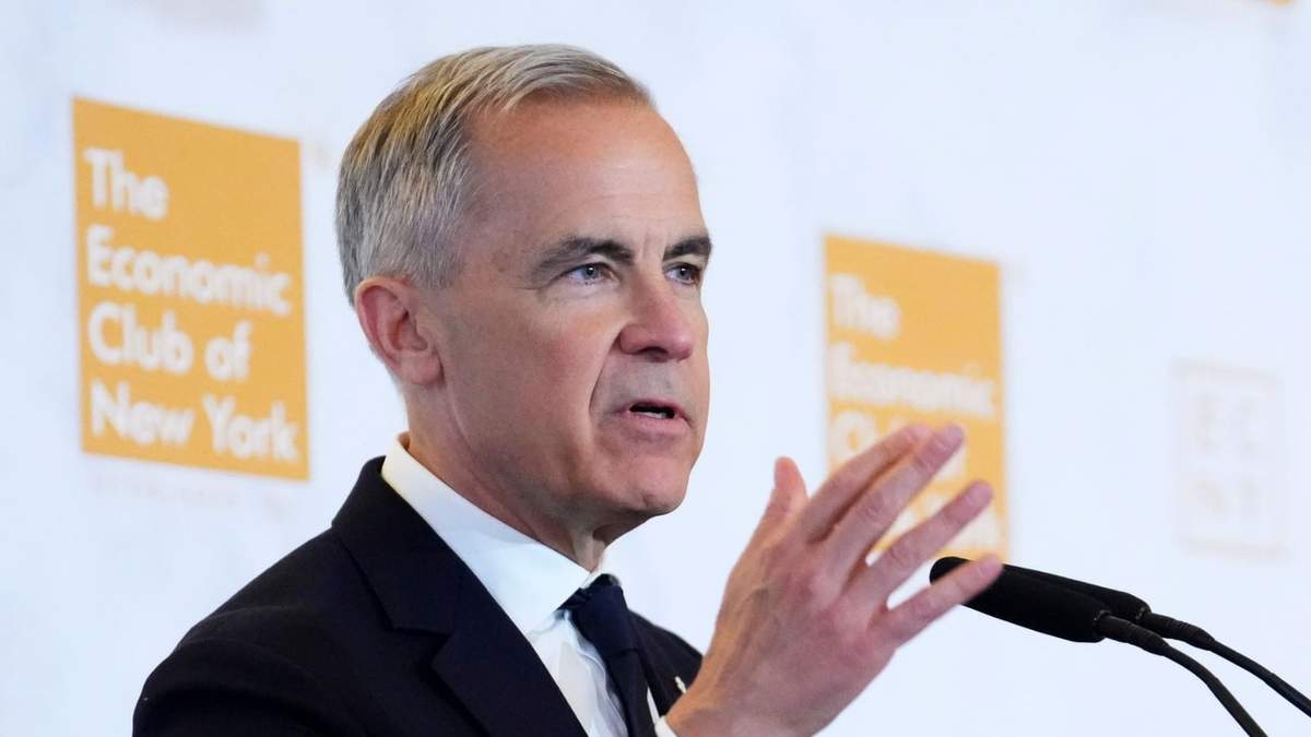 El primer ministro canadiense Mark Carney