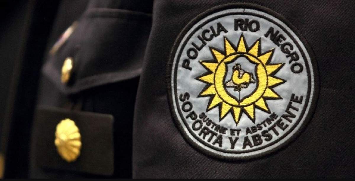 Policía de Río Negro. Fuente: (Twitter)