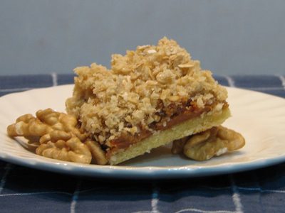 Cuadraditos de dulce de leche con crumble: poné la pava y acompañá esta receta con unos buenos mates