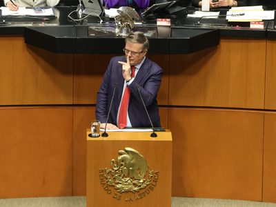 T-MEC “va a permanecer y sobrevivir”, asegura Ebrard ante el Senado