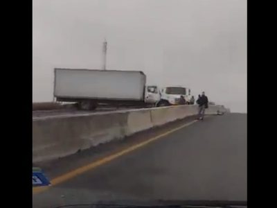 Bloquean la Carretera Ribereña en Tamaulipas