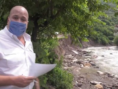 Alfaro solicita al gobierno federal la declaratoria de emergencia por "Nora"