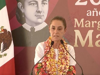 Sheinbaum presume que México es “el país más democrático del mundo”