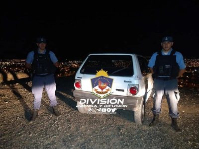 En un operativo de prevención, la Policía recuperó un auto robado