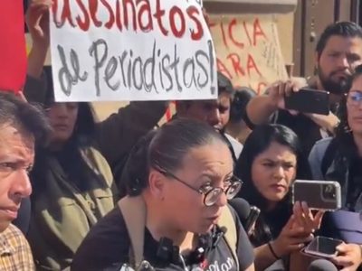 Periodistas michoacanos exigen justicia por el asesinato del reportero Mauricio Cruz