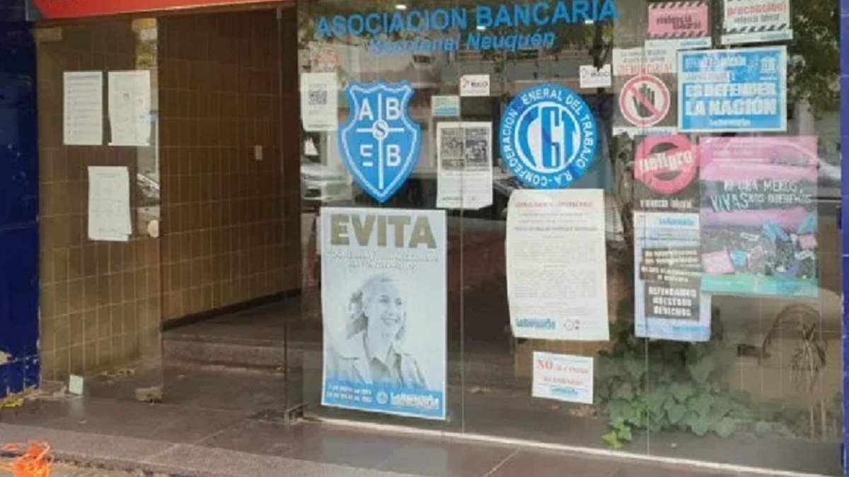La Bancaria, seccional Neuquén. Fuente: (Facebook)