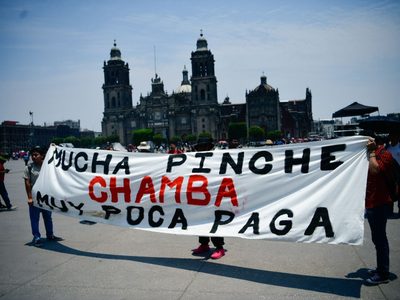 Así fue la marcha por el Día del Trabajo en la CDMX