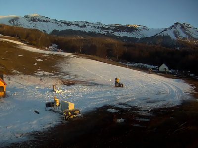Nevó en San Martín de los Andes, pero no alcanzó a cubrir el Chapelco
