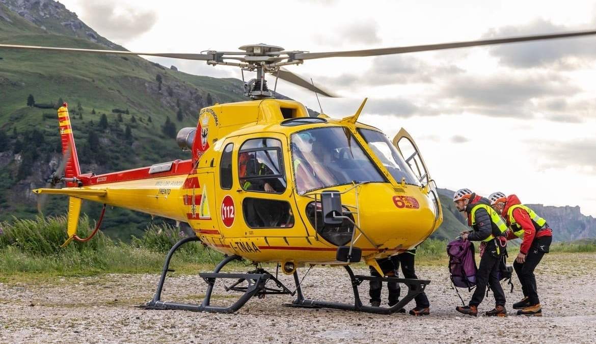 Las labores de búsquedaLocalizan restos humanos en glaciar