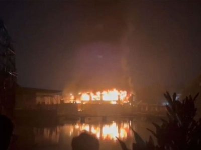 Murieron al menos 25 personas en incendio de club nocturno en India