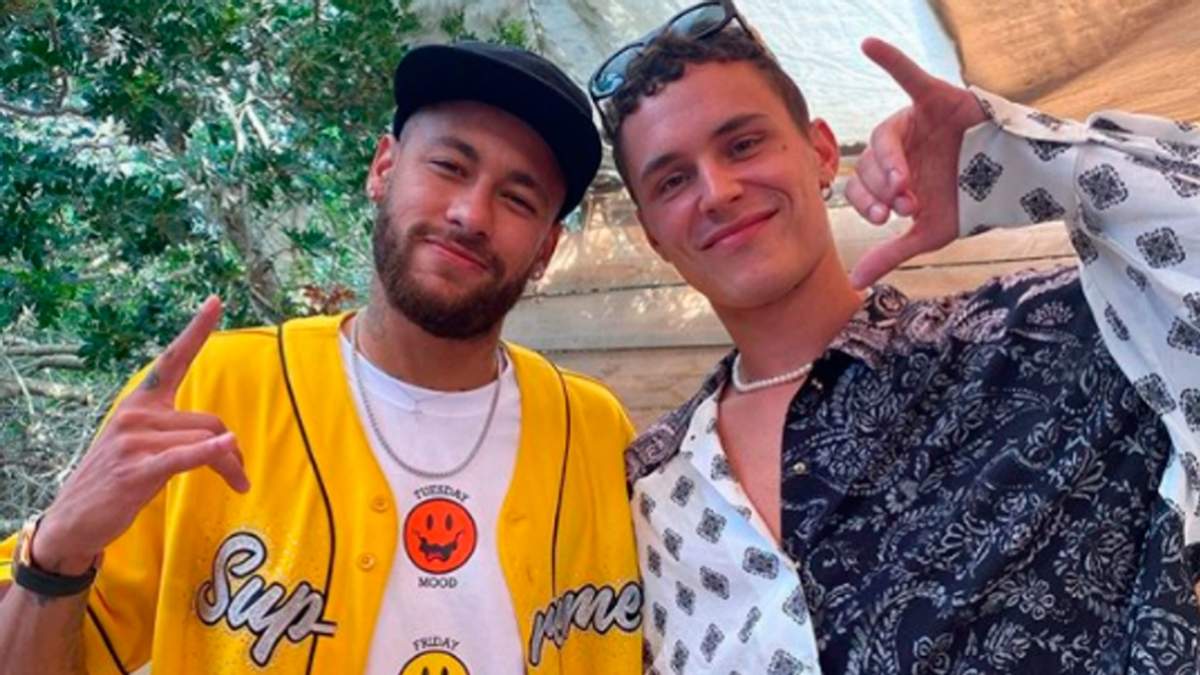 Aron Piper y Neymar. Fuente: (Instagram)