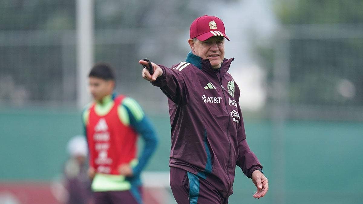 Javier Vasco Aguirre, DT de la selección mexicana de futbol
