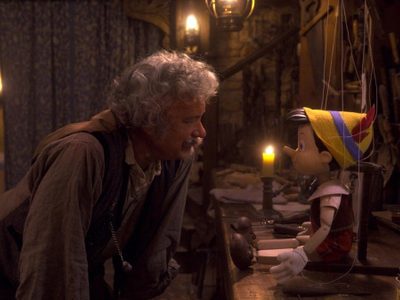 Tom Hanks es Geppetto en la película de acción real "Pinocchio", remake del clásico de Disney