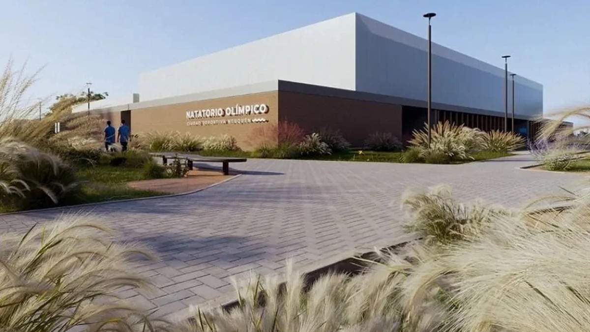 El natatorio será construido en la Ciudad Deportiva. Fuente: (Neuquén Informa)