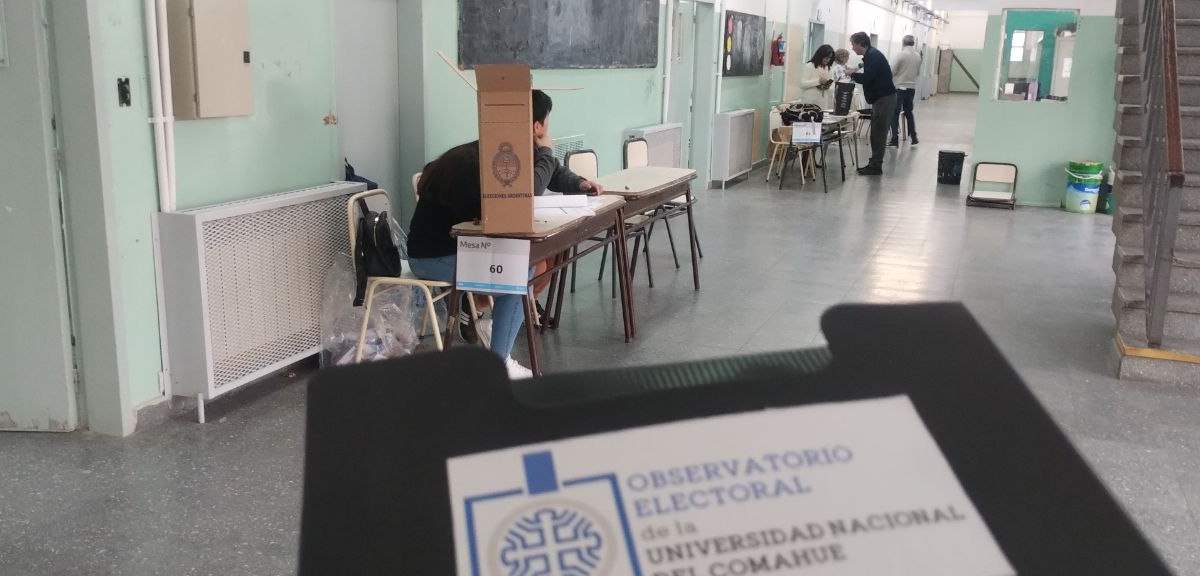 Observatorio electoral de la UNCo. Fuente: (UNCo).