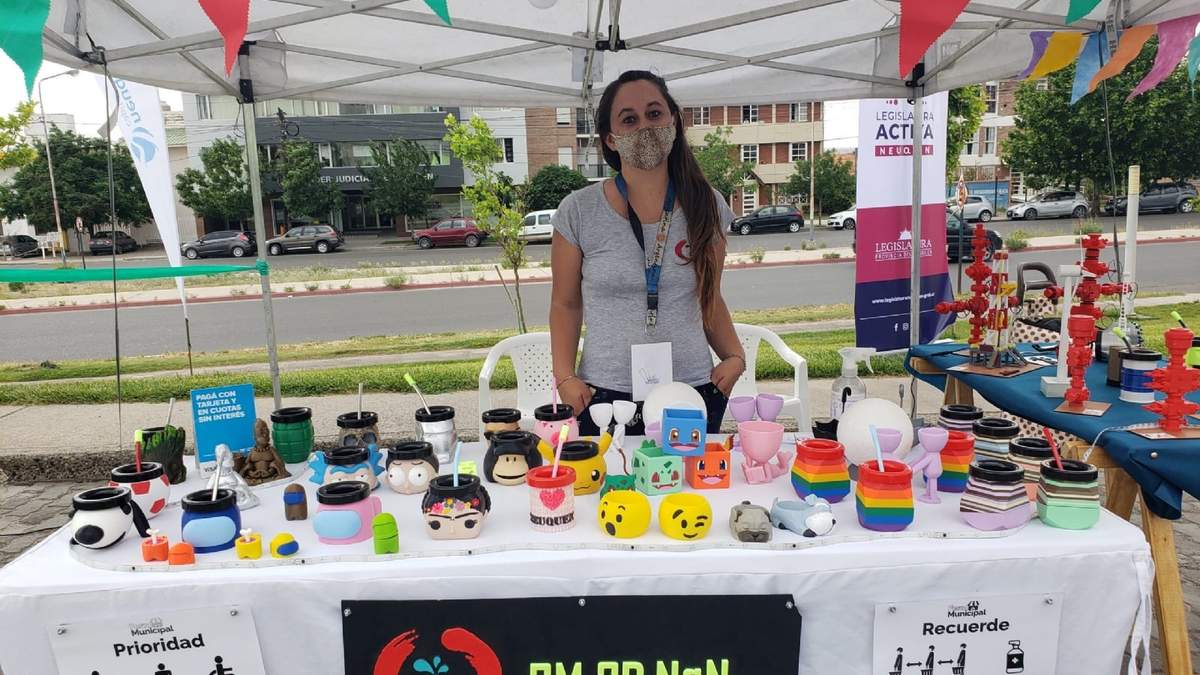 Feria de emprendedores neuquinos. Fuente: (Twitter)