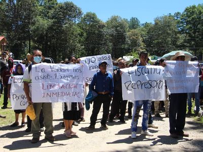 ONG exigen liberación de cinco defensores tseltales, detenidos arbitrariamente en 2022