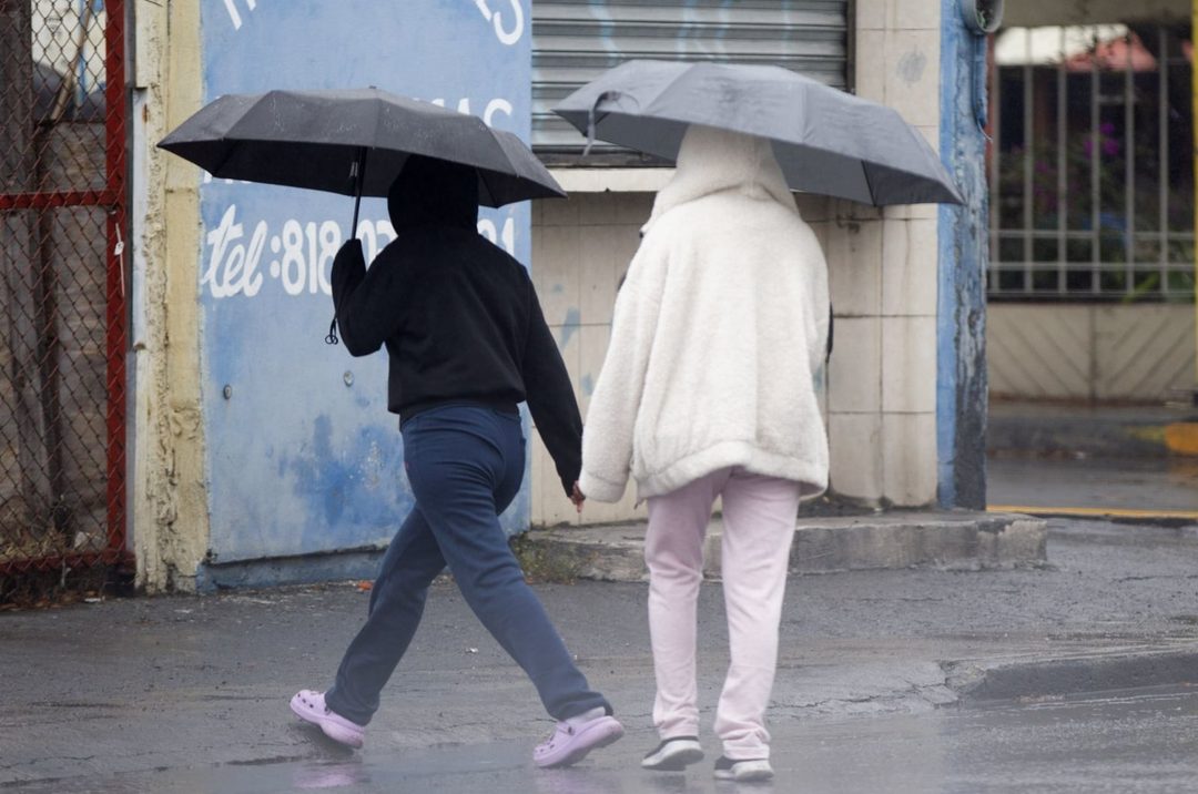 frio y lluvia