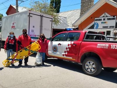 Árboles caídos y desprendimientos de rocas en San Martín de los Andes por el temporal