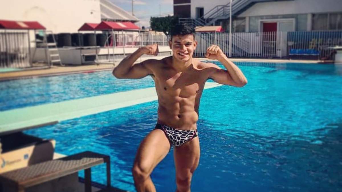 Clavadista Rodrigo Diego