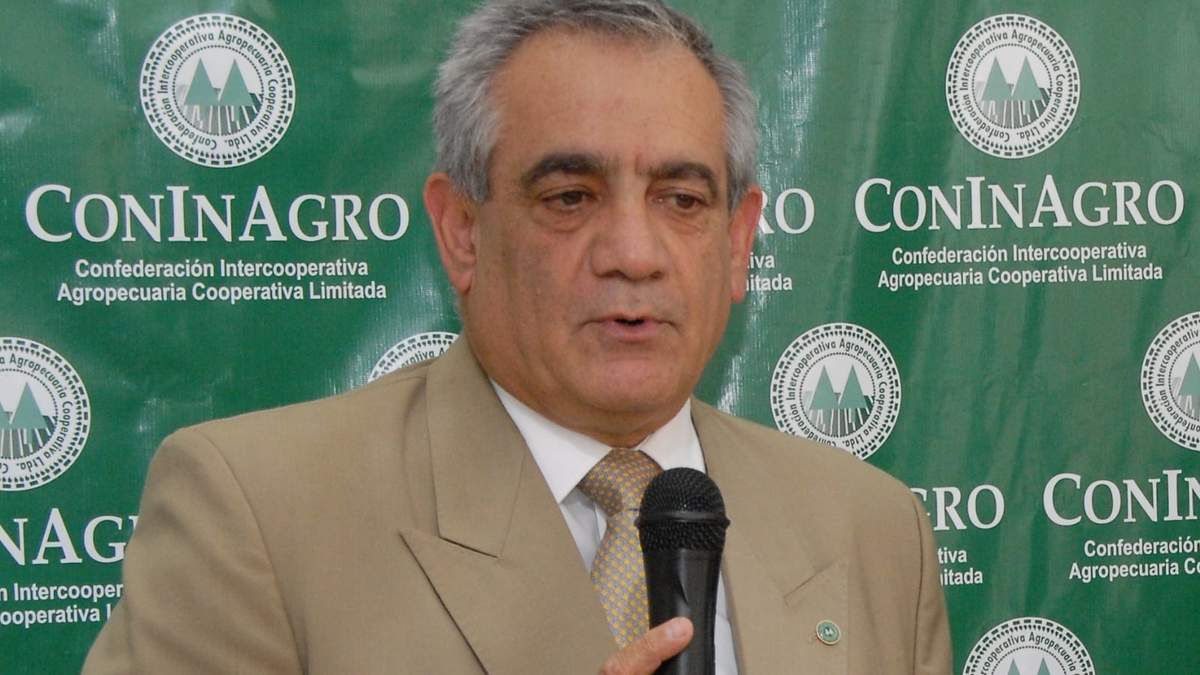 Presidente de la CONINAGRO, Carlos Iannizzotto. Foto: (Twitter)