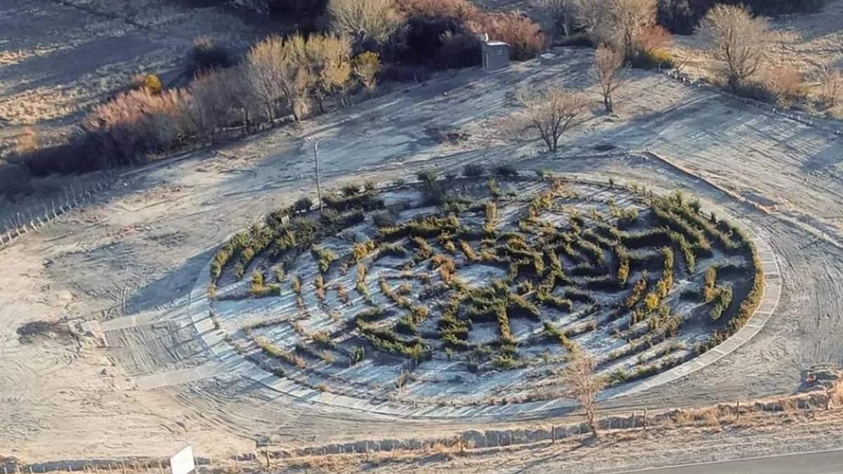 El laberinto complementará las actividades de senderismo y turismo minero. Fuente: (Facebook)