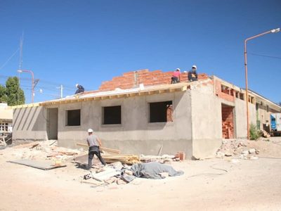 Importantes avances en la obra del Centro de Monitoreo de Zapala