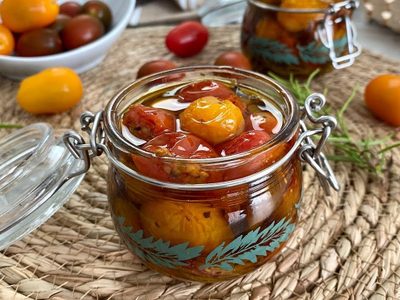 Hacé tu conserva casera de tomates cherry con un sabor increíble y un resultado profesional