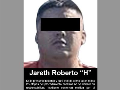 Jareth Roberto “H”, presunto homicida del delegado de la FGR en Tamaulipas ya había sido detenido en